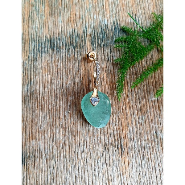 Hanka IN auskaras su kvarcu